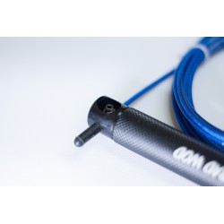 Corde à sauter noire câble bleu Speed + | VERY BAD WOD