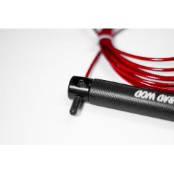 Corde à sauter noire câble rouge Speed + | VERY BAD WOD