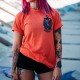 Men's orange T-Shirt PREPARE FOR THE UNKNOW | ROKFIT