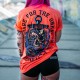 T-Shirt Homme orange PREPARE FOR THE UNKNOWN | ROKFIT