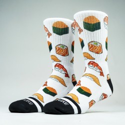 Chaussettes blanches SUSHI | WODABLE
