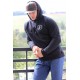 Hoodie unisex black FLEX by VERY BAD WOD